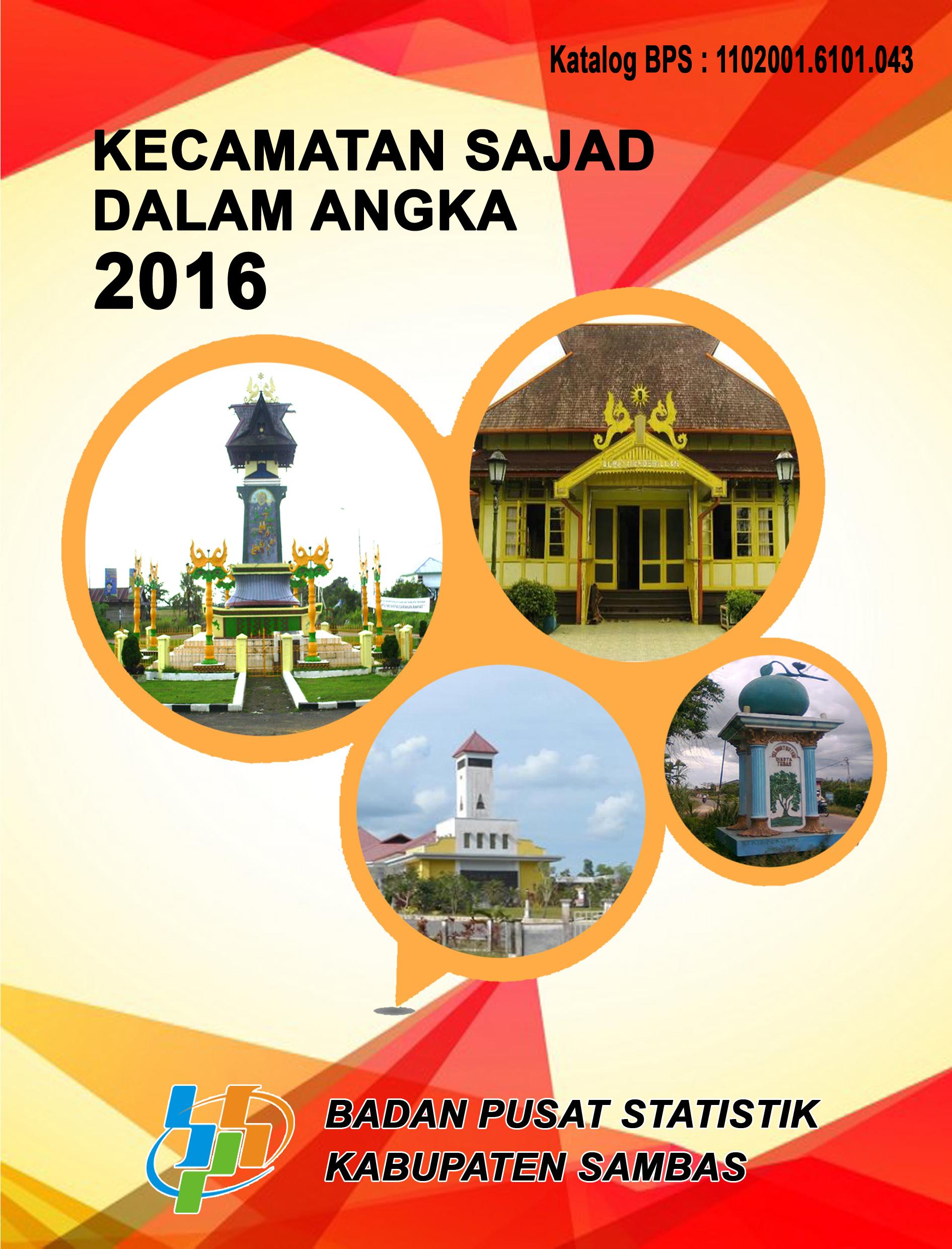 Kecamatan Sajad Dalam Angka 2016