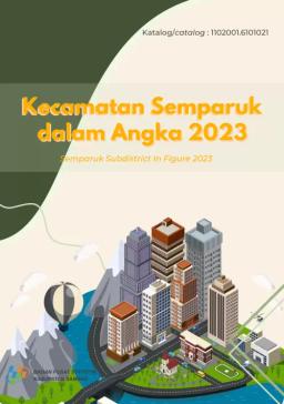 Kecamatan Semparuk Dalam Angka 2023