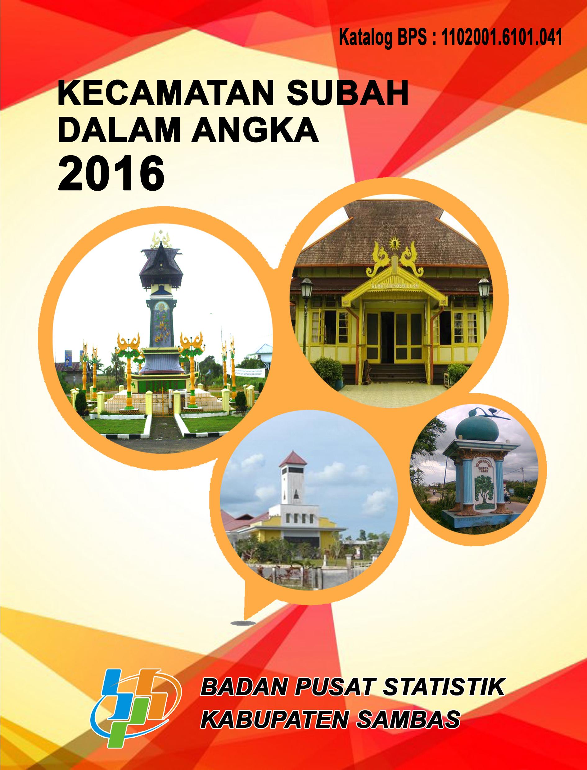 Kecamatan Subah Dalam Angka 2016