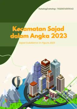 Kecamatan Sajad Dalam Angka 2023