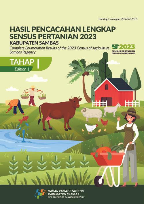 Hasil Pencacahan Lengkap Sensus Pertanian 2023 - Tahap I Kabupaten Sambas